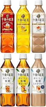 Amazon.co.jp: キリン 午後の紅茶 おいしい無糖 定番シリーズ 6種×各3